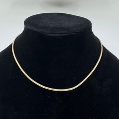 Victorian 1/20 12k Gold Filled Snake Chain Necklace 15.5 Inch 2.36mm 9.34g