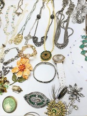Lot Of Antique/Costume Jewelry