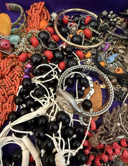 Vintage To Now Unsearched Untested Jewelry Lot X, 5 lb. 8 oz.