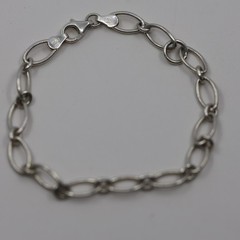 Chain Link Bracelet Sterling Silver