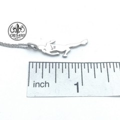 Tiffany & Co Sterling Silver 2005 Woman Nike Marathon Running Lady Charm & Chain