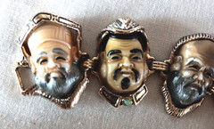 Vintage Selro Selini Seven Gods of Fortune Bracelet