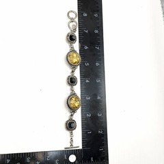 Vintage Cookie Lee Intaglio Bracelet