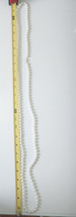 Vintage Faux Pearl Necklace Lot Tassel Double Strand & Long Strand Retro Jewelry
