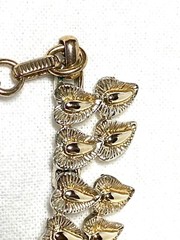 1950’s 60’s Coro delicate textured double leaf pattern adjustable
