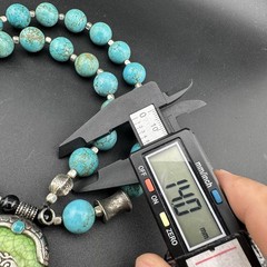 Beautiful Turquoise Necklace With A Beautiful Vintage Pendant
