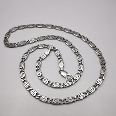 Vintage 925 Sterling Silver Chain Necklace Signed Hallmarked Heavy 32.10g