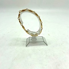 Givenchy G Logo Gold Bracelet Bangle Chain Accessory Used
