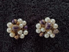 1950’s-1960’s Clip-On Earrings MCM Vintage