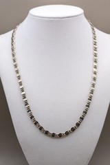 Vintage 925 Sterling Silver Lumachina Link Chain Necklace 19” 17g