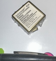 HTF Rare VTG Clip K-Ease Tension Collectible Key to Adjust Clip Earrings