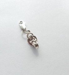 Vintage Beautiful “Angel” Pendant Sterling Silver 925 test Women’s Jewelry