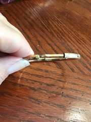 Vintage 14k Gold Filled Childs Bangle Kiddie Kraft