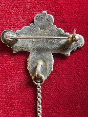 Vintage Sterling chateline, 6 Grams, Stamped 925, Gorgeous!
