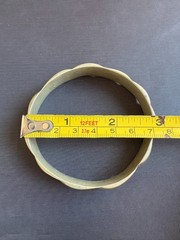 Antique Handmade Bronze Bracelet Old Berber Moroccan Bangle Tribal Ethnic Cuff