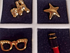 Vintage Pin Back Set Harve Benard by Benard Holtzman set of 12