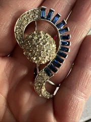 Vintage Rhinestone Jewelry Lot (Some High End Pieces) See Description