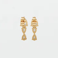 2.03 CTW Pear Lab Grown Diamond Drop Dangle Earrings Fine Jewelry