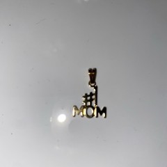 Vintage Signed Monet #1 Mom Mother’s Day Love Gift Small Charm Pendant .5″