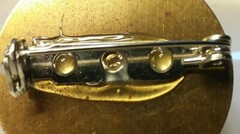 MaryBee Jewelry: Multi Metal Tone Lapel/Pin Brooch 11-01-2020