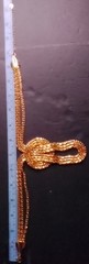 C1946 Brand Egyptian Style Cleopatra Inspired Gold Tone Choker 14-17 Inches