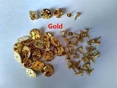 wholesale brass tie tacks tacs butterfly pin back clasp jewelry findings brooch