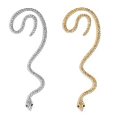 Gorgeous Snake-shaped Earrings No Pierced Earrings Cartilage Earrings Jewerly