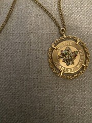 Vintage Mother’s Day Necklace: To The Dearest Mother 24 Inch Chain