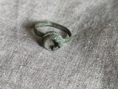 Antique Viking Ring Kievan Rus 11th Century Handmade Jewelry (11) Size 12
