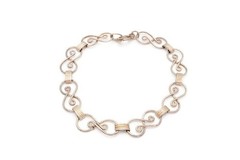 Vintage 835 Silver Bracelet 7.75″