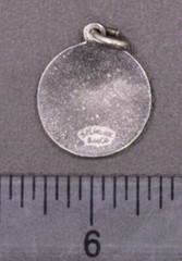 Vintage Sterling Silver Enameled Freeport Bahamas Charm / Pendant