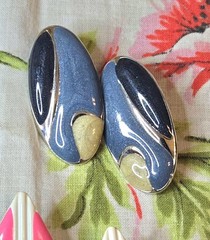 16 Pairs Vintage Earrings Lot For Pierced Ears, 1970s 1980s Costume Jewelry