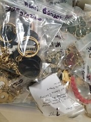 Huge lot Random necklaces all wearable some signed some not Vtg Modern Very Nice
