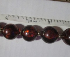 Tested Amber Beads Round 29” Necklace w/Spacers 110 grams