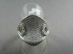ANTIQUE MASSIVE 2.25CTW 18KT WHITE GOLD HEART DIAMOND RING ONE OF A KIND!!!!!!!!