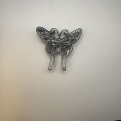 Butterfly Purple Brooch