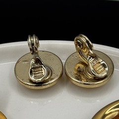 Lot Of 9 Pairs Vintage Retro & Modern Clip On & Post Earrings 70s 80s 90s To Now
