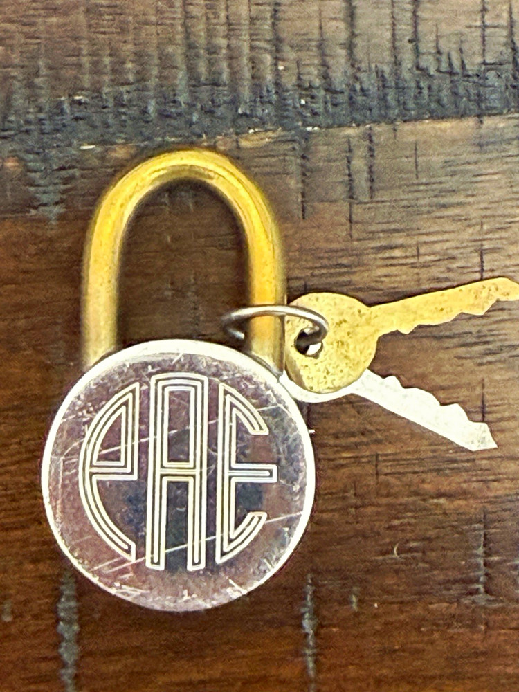 Vintage Taxco Sterling Lock Pin