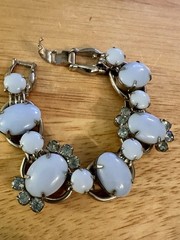 Vintage Juliana 5 Link Bracelet By Delizza And Elster