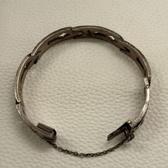 Rare J Sotelo STERLING SILVER 925 TESTED MODERNIST BRACELET Vintage TAXCO Mexico