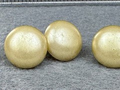 Antique Art Deco Celluloid Chain Link Cufflinks Ivory Pearl Button Style 1920s