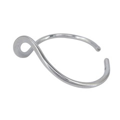 Vintage Sterling Silver 925 | Twisted Wire Cuff Bracelet | 6.75″