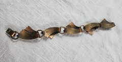 Retro 50’s Bell Trading Post Copper Bracelet Mid Century Modern
