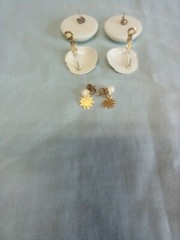 UNISEX Vintage ASSORTED Earring LOT Napier CLIP ON Earrings With PUSH BACKS