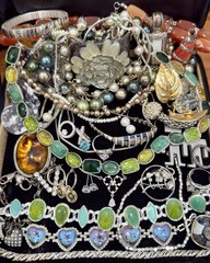 Vintage Estate Costume Jewelry Lot ! TRIFARI , SARAH COV and more!