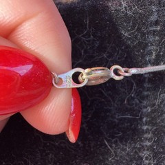 Vintage Sterling Silver 925 Pearl Necklace