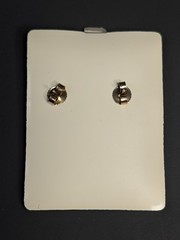 Vintage Gold Filled Ball Stud Earrings 14k Gold Ear Wires