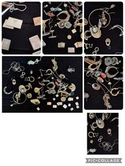 Huge 1,580 Grams VTG Sterling Silver 925 Jewelry Lot Bulk Wear Scrap Repair Sell