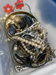Jewelry lot VTG Harvest Pounds 2.6Lbs Wear Resell Mix