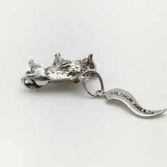 Vintage Sterling Silver 925 Buffalo Animal Charm Marked Black Hills 4.5g #31